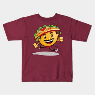 kawaii Taco T-Shirt cute potatofood funny Kids T-Shirt